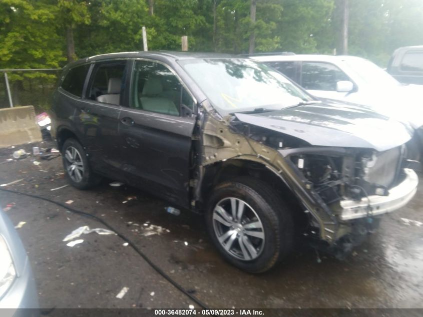 2018 HONDA PILOT EX-L - 5FNYF5H57JB010381