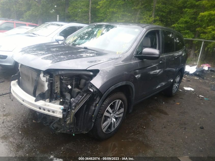 2018 HONDA PILOT EX-L - 5FNYF5H57JB010381