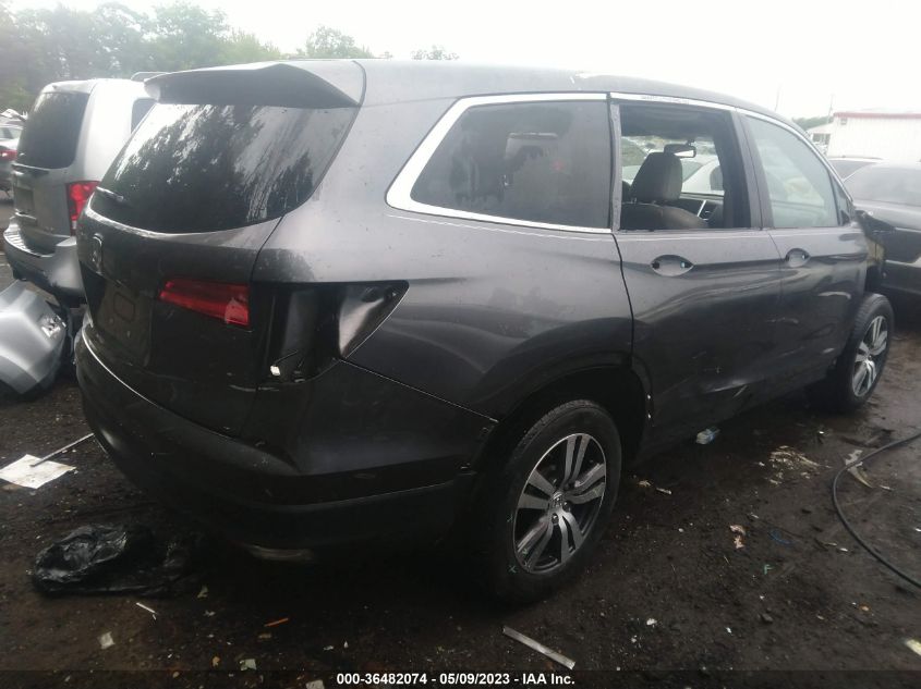 2018 HONDA PILOT EX-L - 5FNYF5H57JB010381