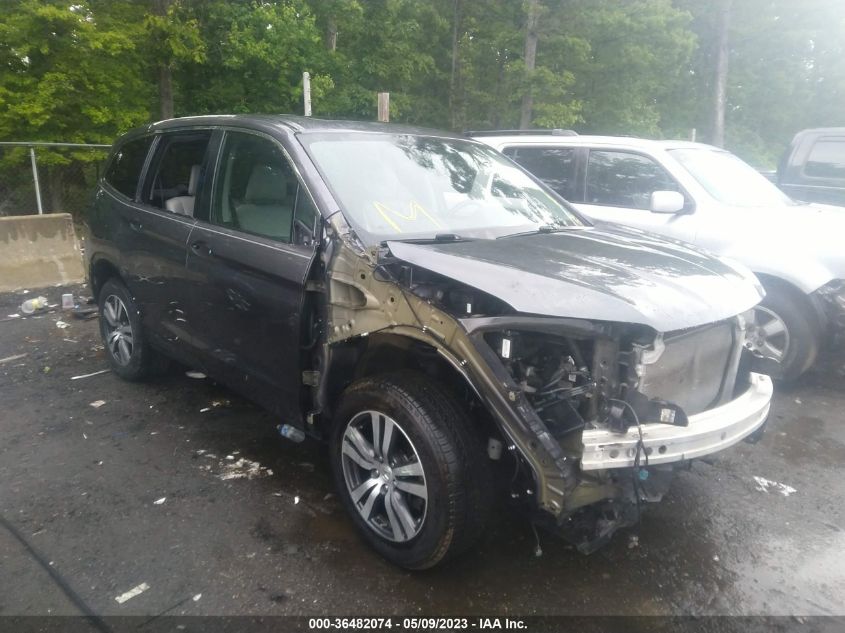 2018 HONDA PILOT EX-L - 5FNYF5H57JB010381