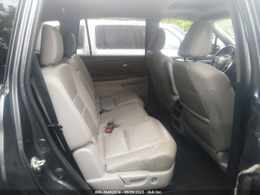 2018 HONDA PILOT EX-L - 5FNYF5H57JB010381