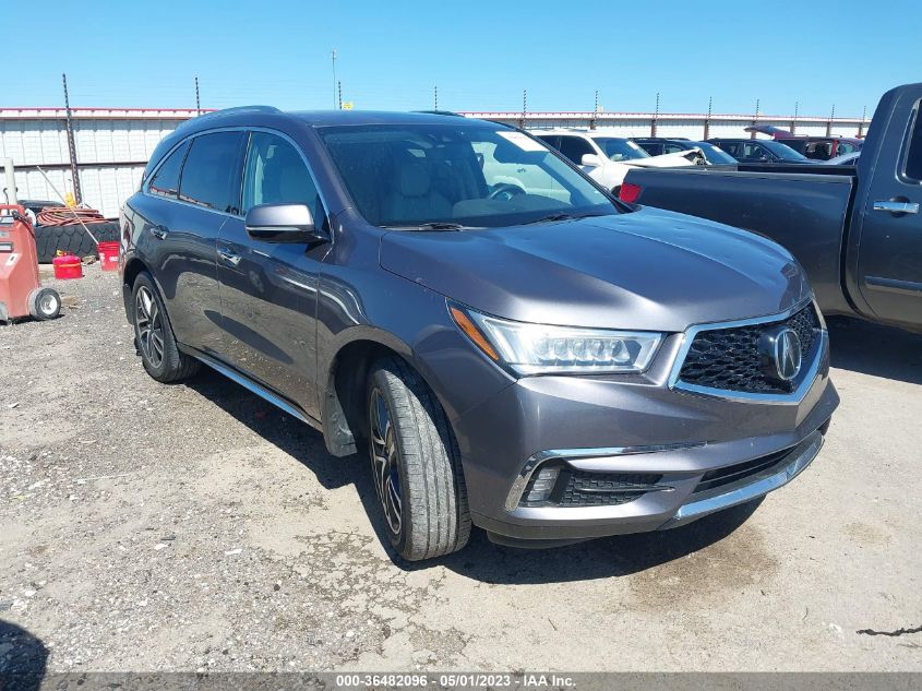 2017 ACURA MDX W/ADVANCE PKG - 5FRYD4H84HB028632