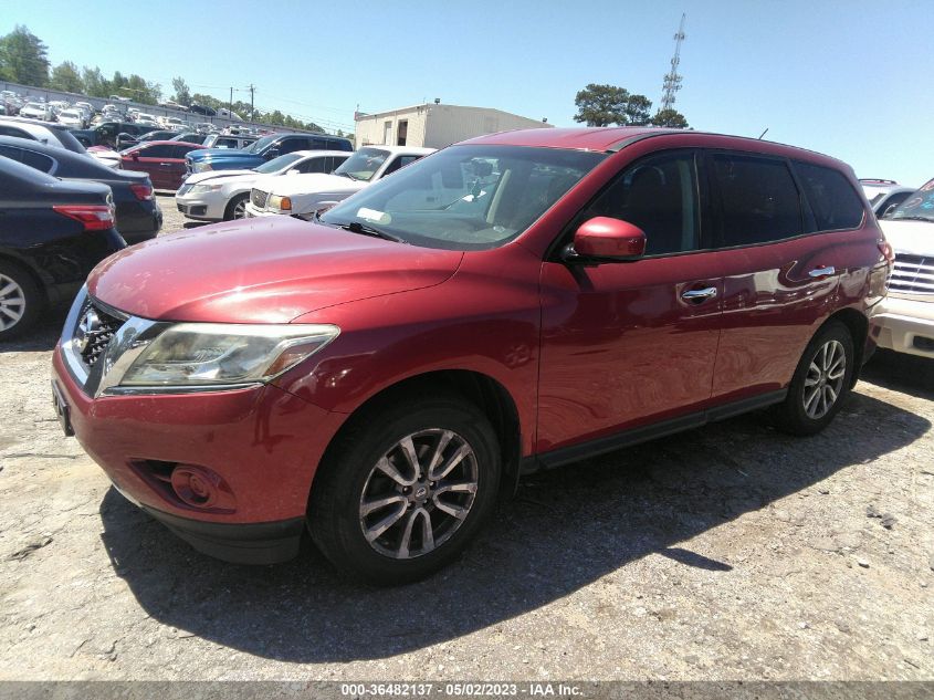 2014 NISSAN PATHFINDER S - 5N1AR2MM8EC692545