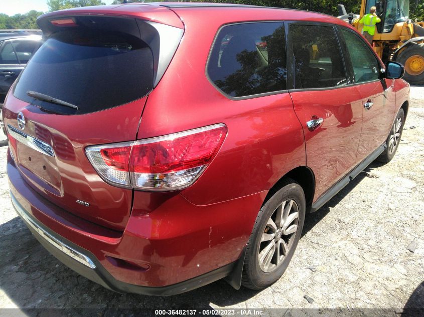 2014 NISSAN PATHFINDER S - 5N1AR2MM8EC692545