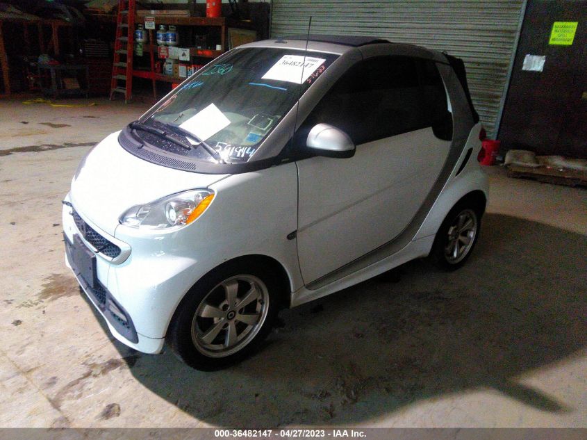 2013 SMART FORTWO PASSION WMEEK3BA1DK591944