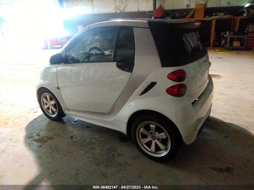 2013 SMART FORTWO PASSION WMEEK3BA1DK591944