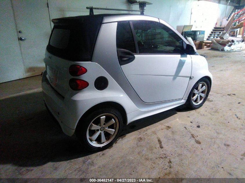 2013 SMART FORTWO PASSION WMEEK3BA1DK591944