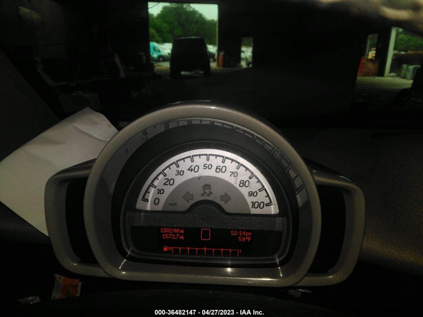 2013 SMART FORTWO PASSION WMEEK3BA1DK591944