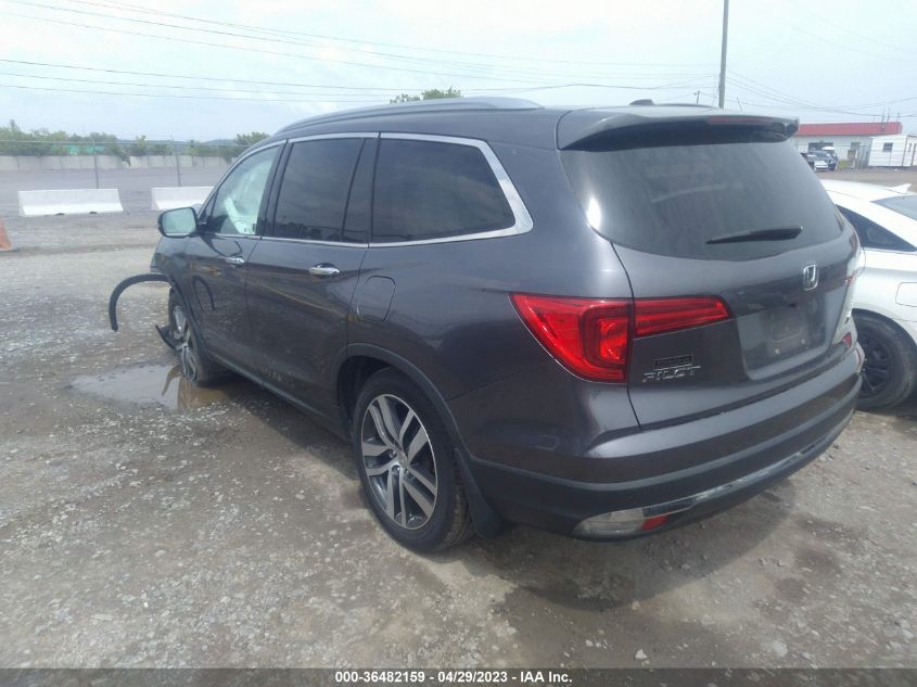 2017 HONDA PILOT ELITE - 5FNYF6H0XHB082972