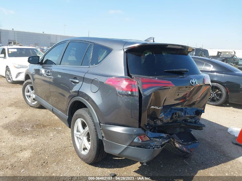 2018 TOYOTA RAV4 LE - 2T3ZFREV0JW459900