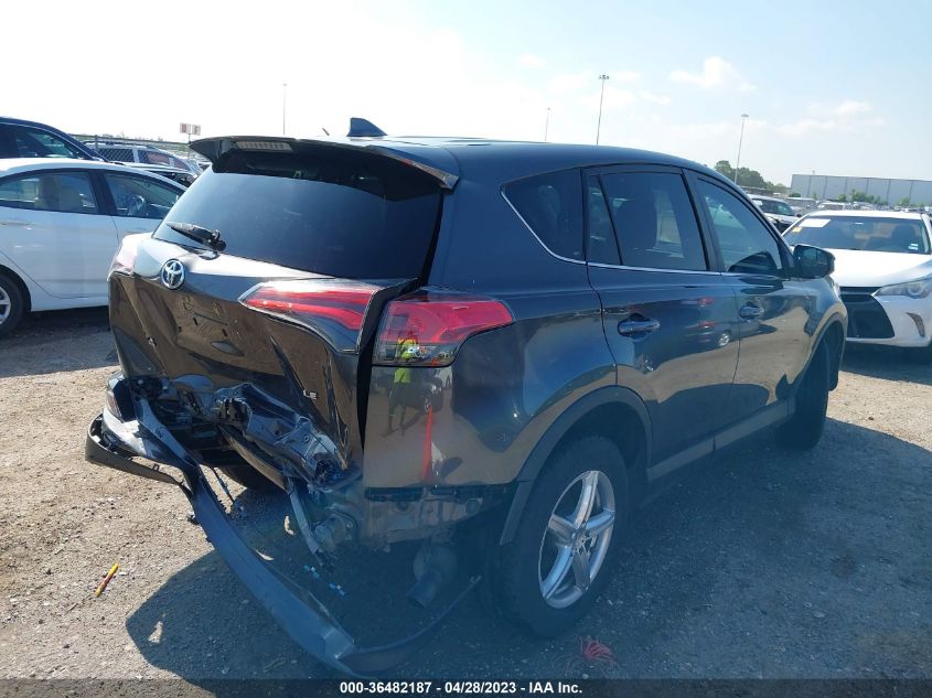 2018 TOYOTA RAV4 LE - 2T3ZFREV0JW459900