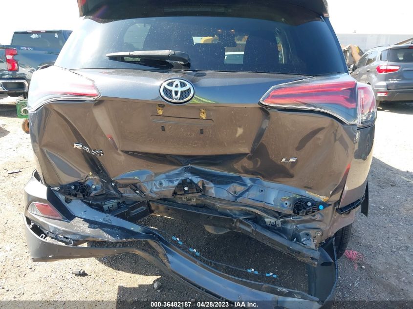 2018 TOYOTA RAV4 LE - 2T3ZFREV0JW459900