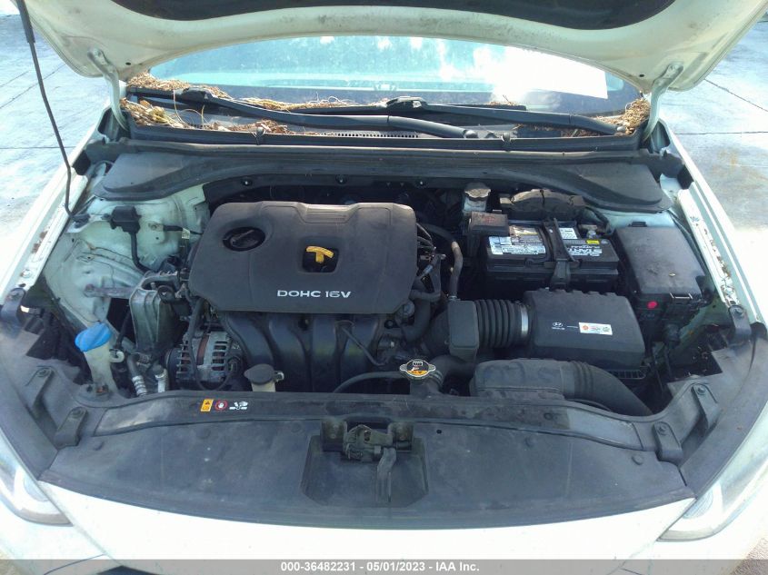 2017 HYUNDAI ELANTRA SE - KMHD84LF3HU191124