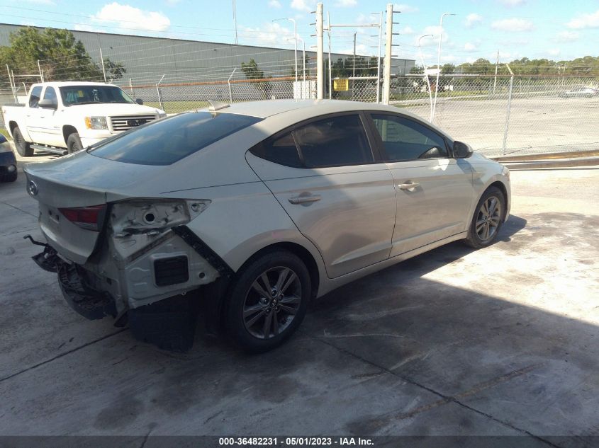 2017 HYUNDAI ELANTRA SE - KMHD84LF3HU191124