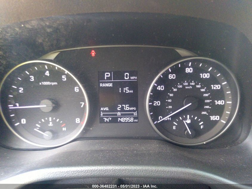 2017 HYUNDAI ELANTRA SE - KMHD84LF3HU191124