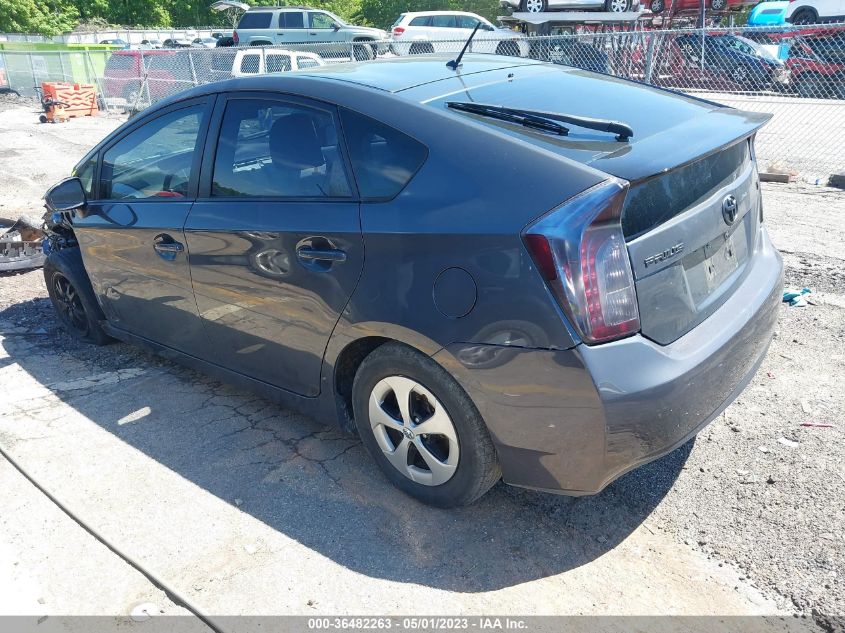 2015 TOYOTA PRIUS FOUR - JTDKN3DU3F0414827