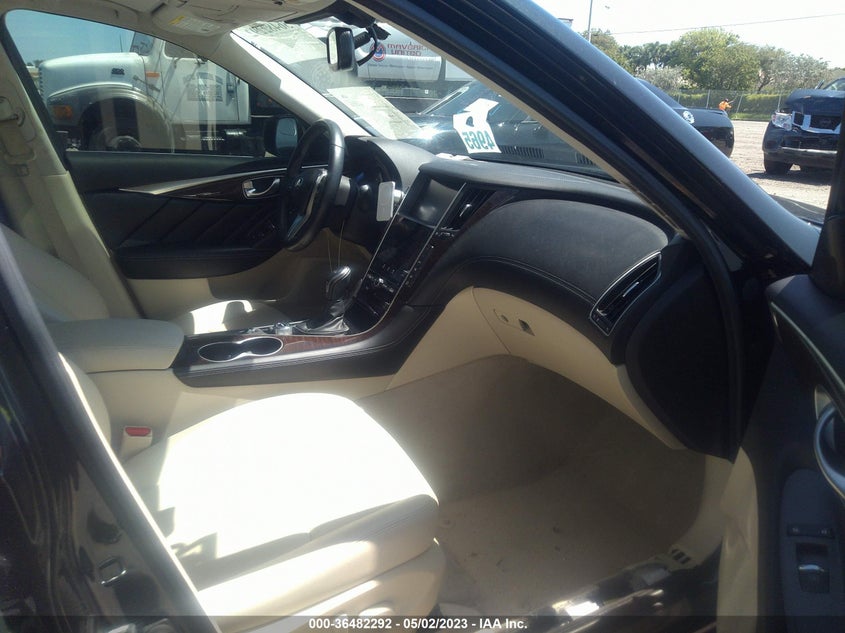 VIN JN1EV7AR4JM431175 2018 INFINITI Q50 3.0T LUXE