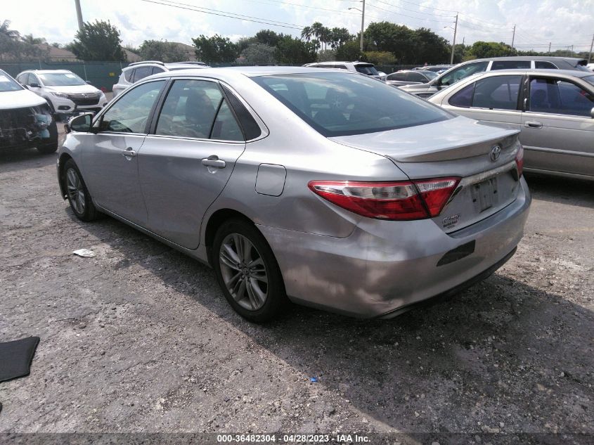 2017 TOYOTA CAMRY XLE/SE/LE/XSE - 4T1BF1FK2HU657727