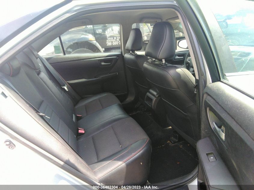 2017 TOYOTA CAMRY XLE/SE/LE/XSE - 4T1BF1FK2HU657727