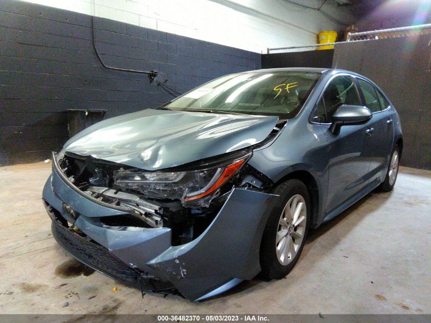 2021 TOYOTA COROLLA LE - JTDVPMAE6MJ129699