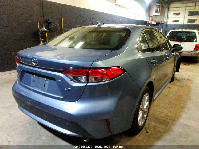 2021 TOYOTA COROLLA LE - JTDVPMAE6MJ129699