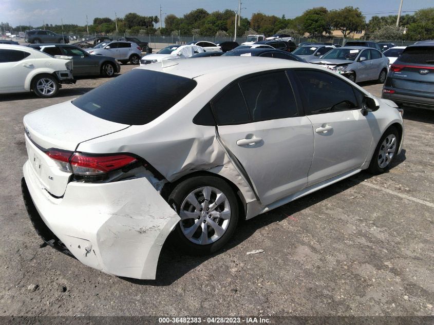 2021 TOYOTA COROLLA LE - JTDEPMAE4MJ141740