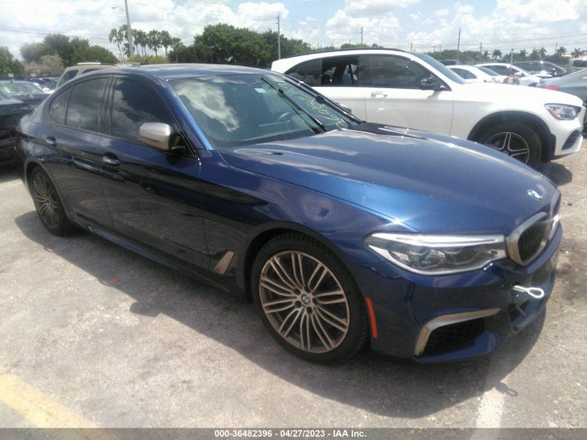 2018 BMW 5 SERIES M550I XDRIVE - WBAJB9C52JB036334