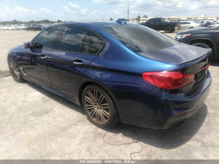 2018 BMW 5 SERIES M550I XDRIVE - WBAJB9C52JB036334