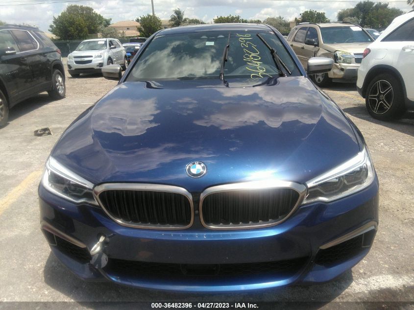 2018 BMW 5 SERIES M550I XDRIVE - WBAJB9C52JB036334