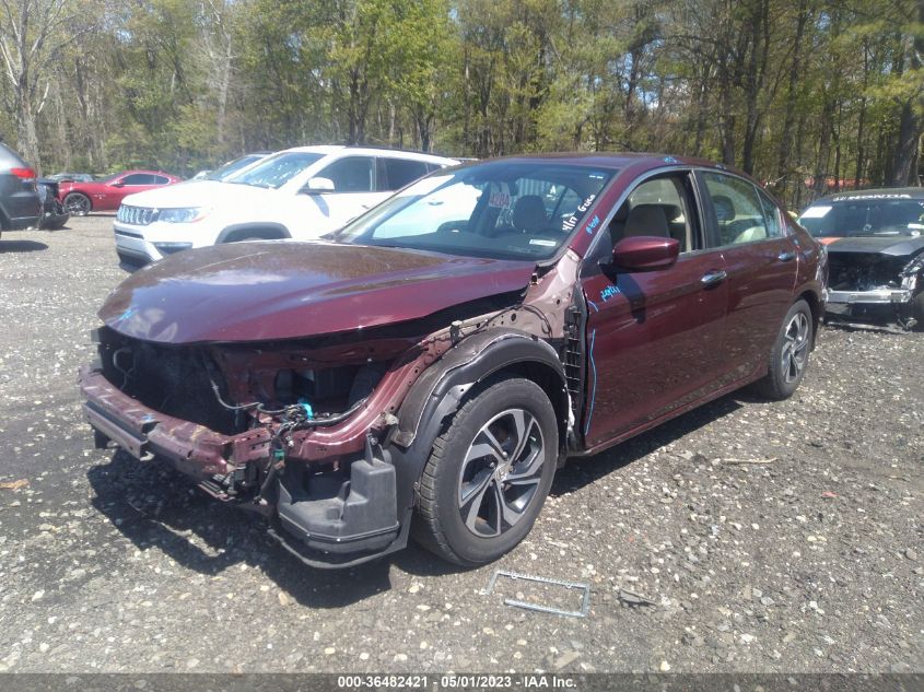 2016 HONDA ACCORD SEDAN LX - 1HGCR2F42GA006963