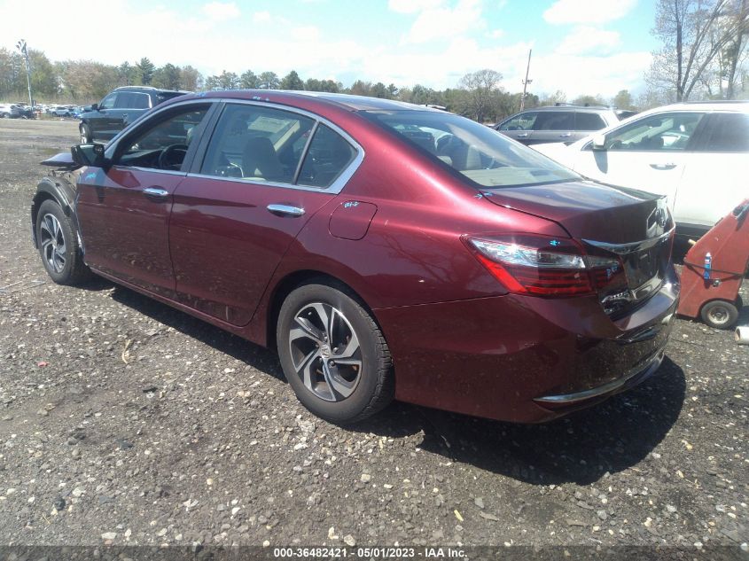 2016 HONDA ACCORD SEDAN LX - 1HGCR2F42GA006963