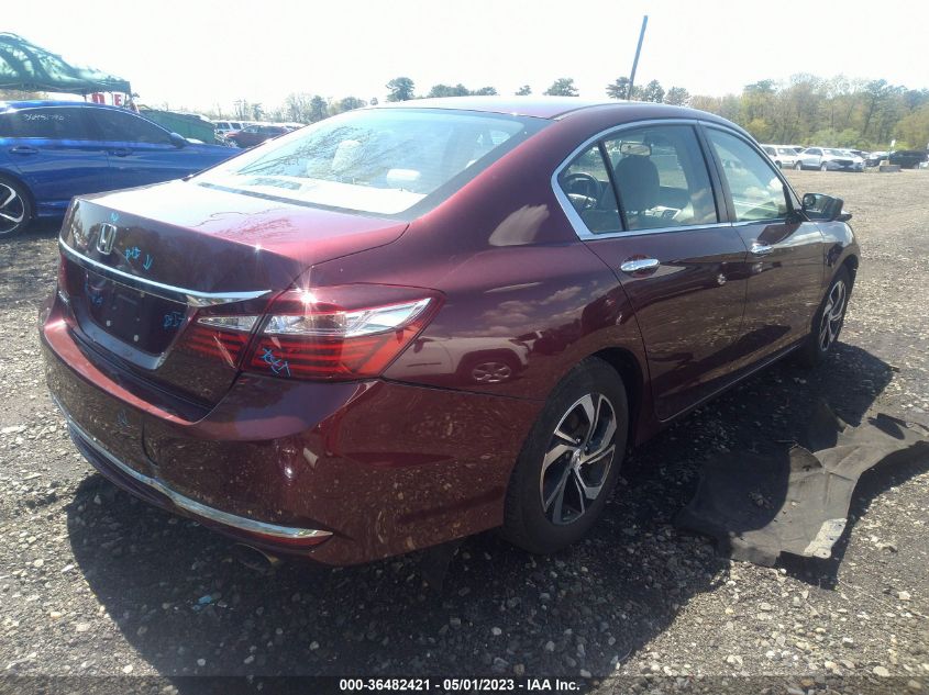 2016 HONDA ACCORD SEDAN LX - 1HGCR2F42GA006963