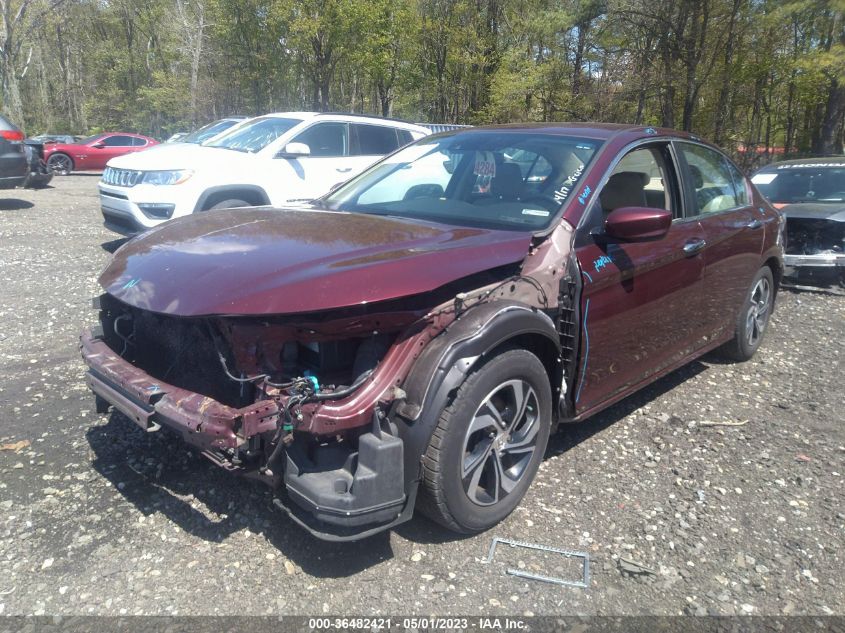 2016 HONDA ACCORD SEDAN LX - 1HGCR2F42GA006963