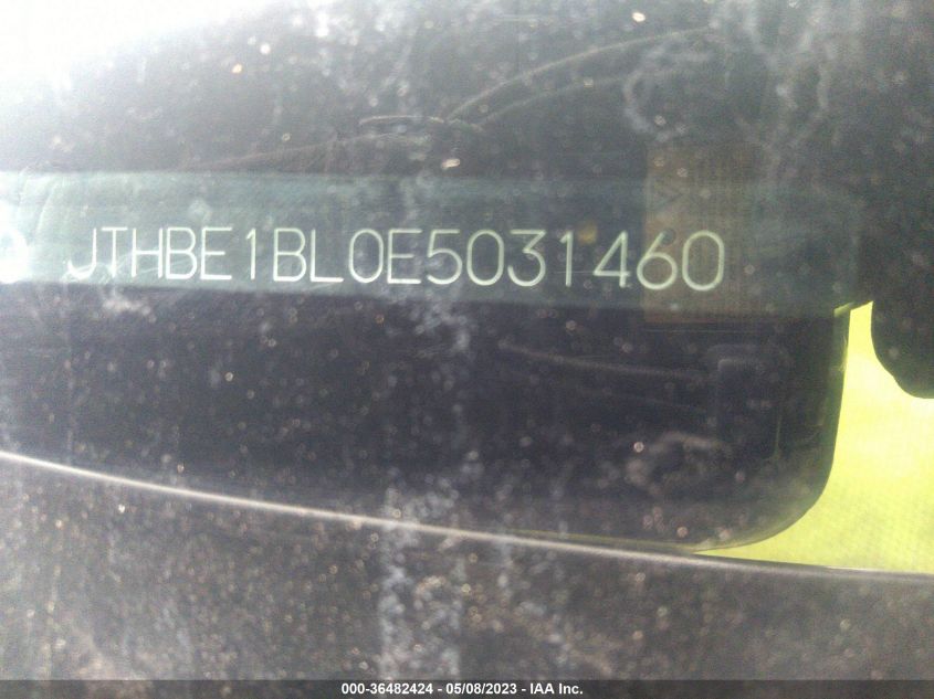 2014 LEXUS GS 350 - JTHBE1BL0E5031460