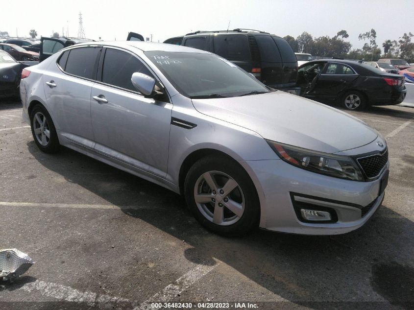 2015 KIA OPTIMA LX - 5XXGM4A71FG463990