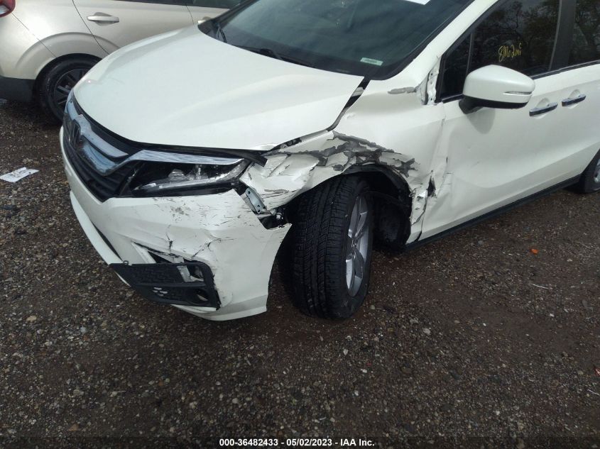 2018 HONDA ODYSSEY EX-L - 5FNRL6H70JB080437