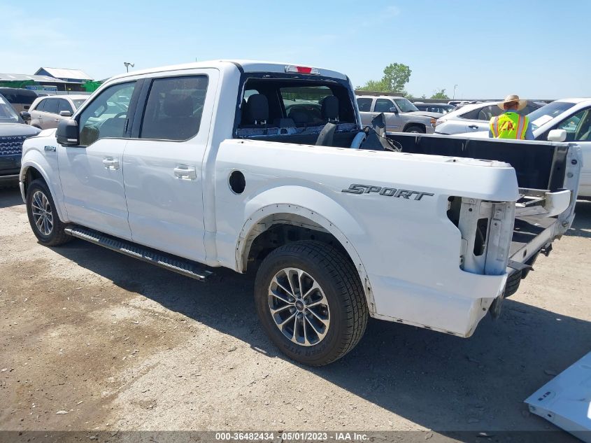 2018 FORD F-150 XL/XLT/LARIAT - 1FTEW1CP3JKD77835