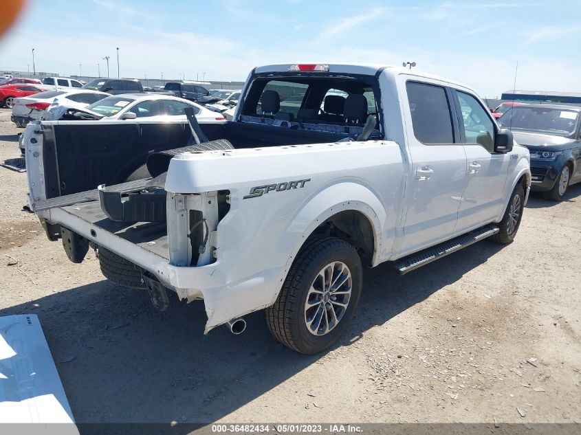 2018 FORD F-150 XL/XLT/LARIAT - 1FTEW1CP3JKD77835