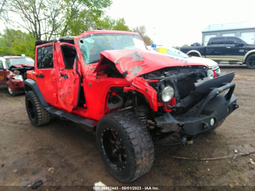 2013 JEEP WRANGLER UNLIMITED SAHARA - 1C4BJWEG1DL587991