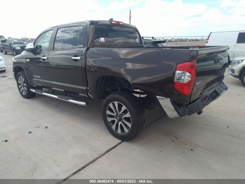 2021 TOYOTA TUNDRA 4WD LIMITED - 5TFHY5F13MX983018