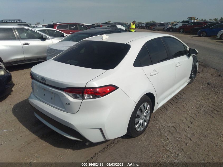 2021 TOYOTA COROLLA LE - JTDEPMAE9MJ155245