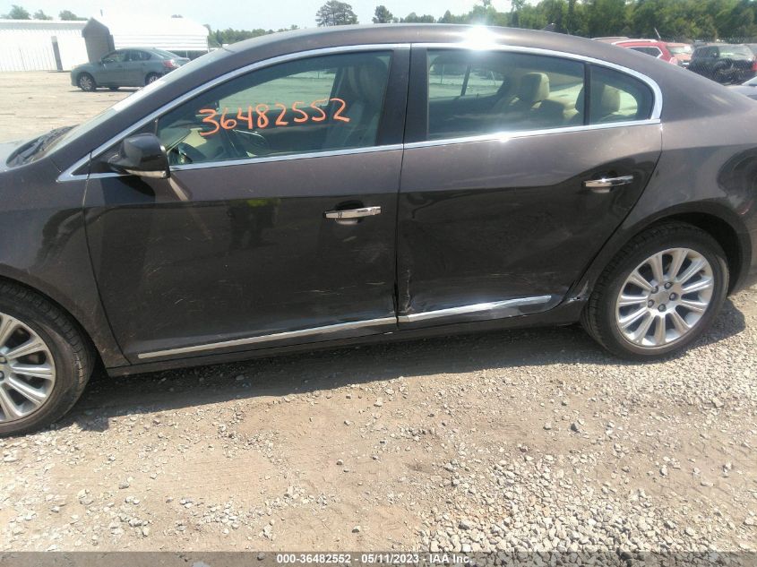 2013 BUICK LACROSSE LEATHER - 1G4GC5E37DF222314