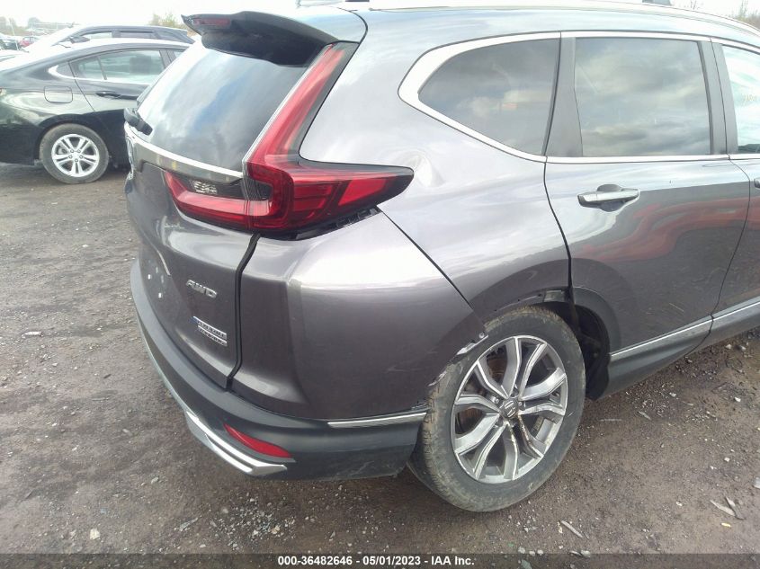 2020 HONDA CR-V HYBRID TOURING 7FART6H94LE012716