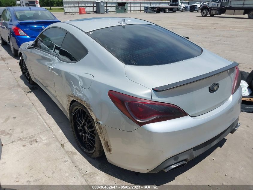 2013 HYUNDAI GENESIS COUPE 2.0T PREMIUM KMHHT6KD3DU087691