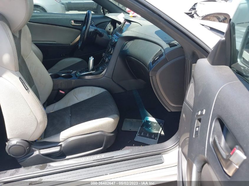 2013 HYUNDAI GENESIS COUPE 2.0T PREMIUM KMHHT6KD3DU087691