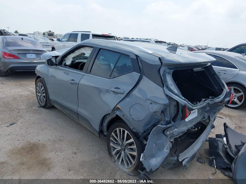 2022 NISSAN KICKS SV - 3N1CP5CV7NL503115