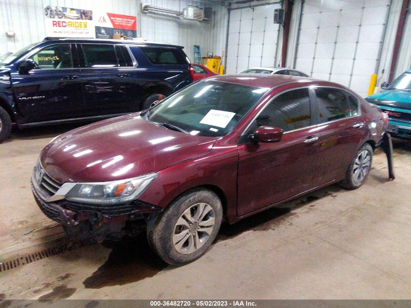 2014 HONDA ACCORD SEDAN LX - 1HGCR2F32EA169729
