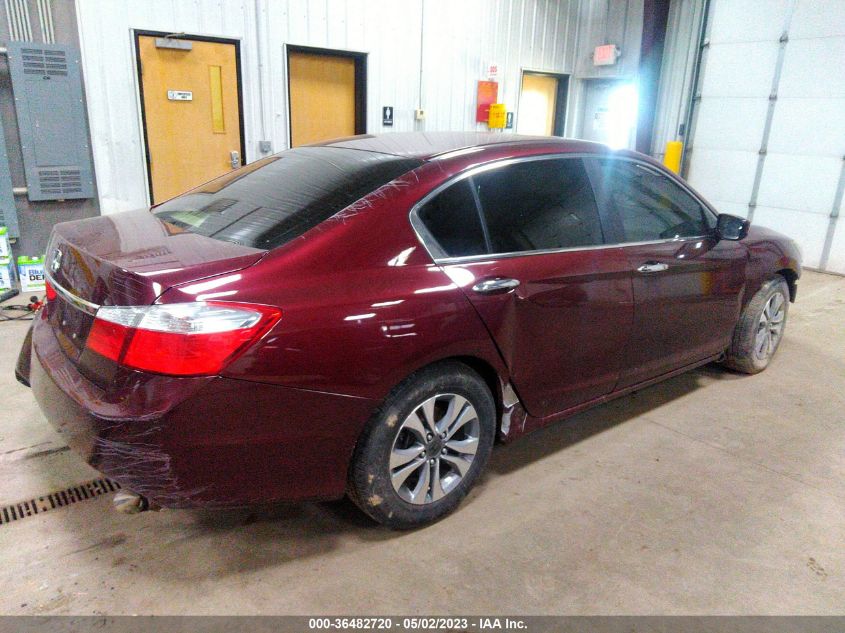 2014 HONDA ACCORD SEDAN LX - 1HGCR2F32EA169729