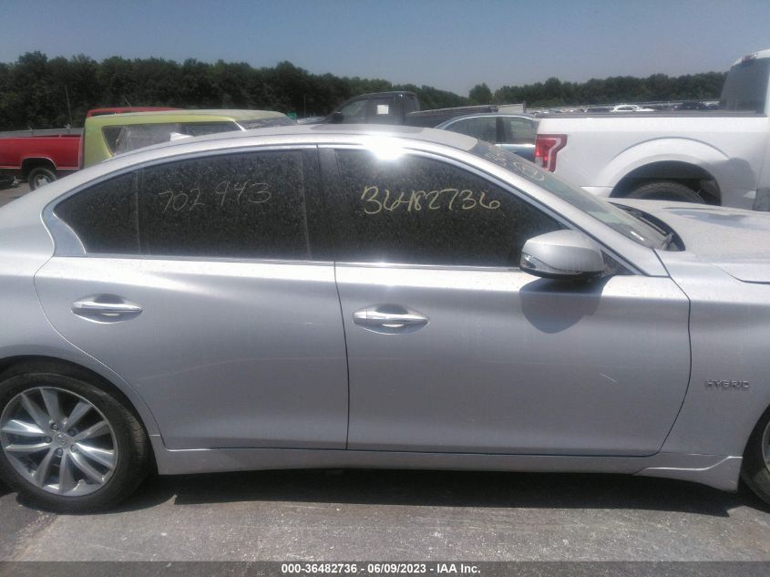 2014 INFINITI Q50 HYBRID PREMIUM JN1AV7AR3EM702943