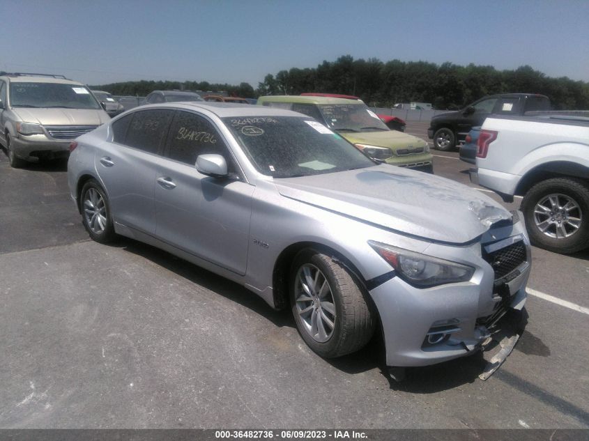 2014 INFINITI Q50 HYBRID PREMIUM JN1AV7AR3EM702943